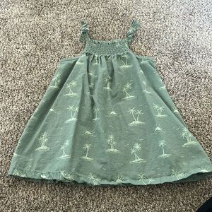 Little Co Palm Tree Dress 9 months NEW